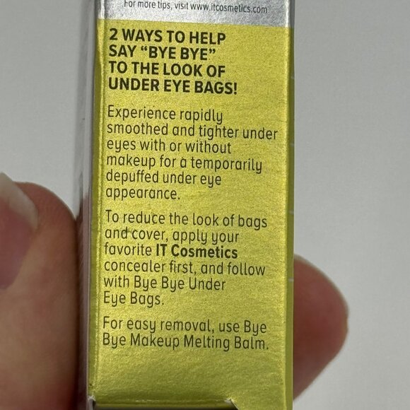 It Cosmetics Bye Bye Under Eye Bags Rapid Bag Reducer 0.5oz Sealed New - Picture 7 of 9